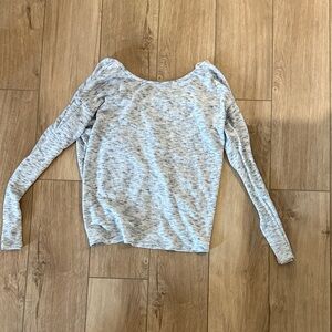 Papermoon Heathered Gray Women's Sweater